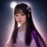 午夜婷婷录音师的工作照，专注地在录音设备前调试声音参数